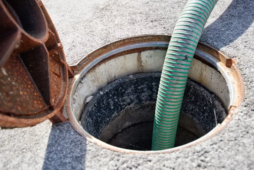 sewer line
